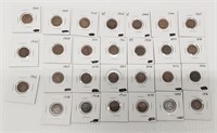 (27) indian head pennies