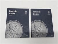 (2) books of Lincoln cents