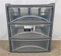 MainStays 3 Drawer Wide Cart