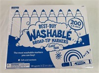 Lakeshore Washable Broad Tip Markers 200pk