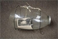 Vintage Orvis Glass Minnow Trap, Includes