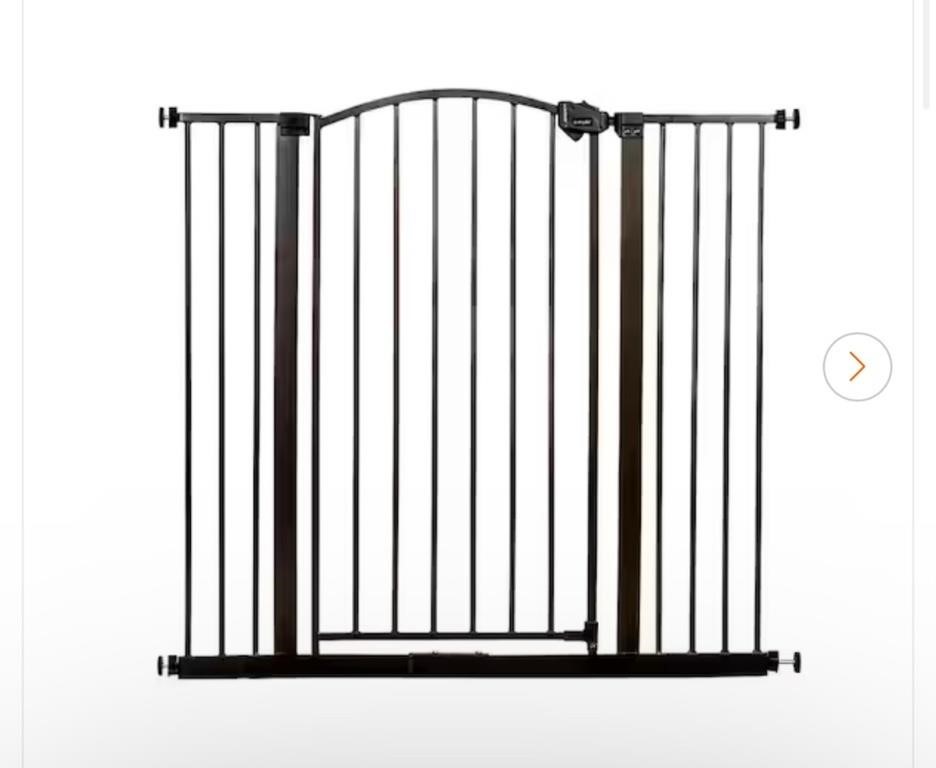 Regalo 36 in. Arched Decor Extra Tall Safety Gate