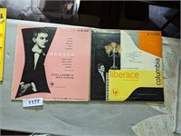 (2) Liberace Records, Guy Lombardo & Other