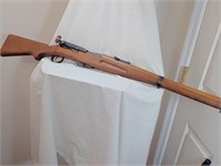 Swiss K31 straight-pull 7.5x55 mm rifle.