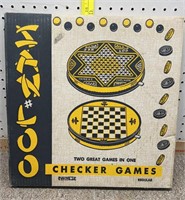 Northwestern Products co. 2 in one checker board