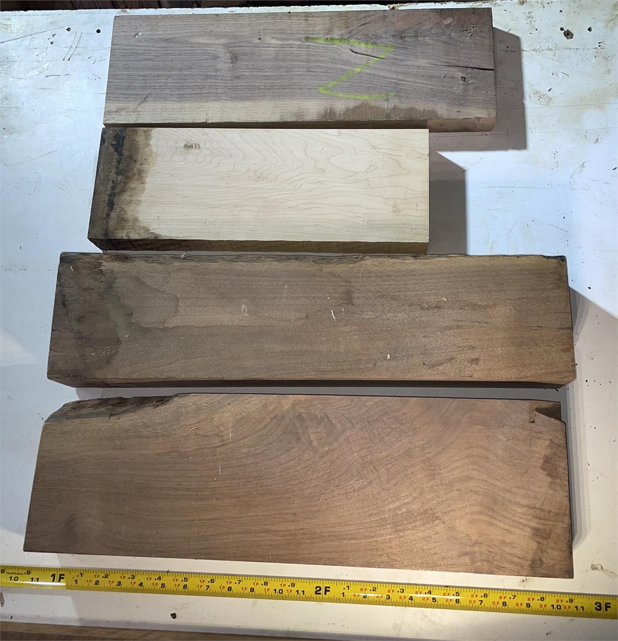 Thick Hardwood Slabs (assorted)