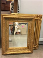 2 wall hanging mirrors. Approx. 20x24 inches