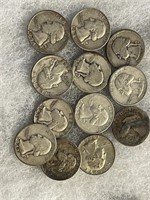 12 _ Silver Quarters