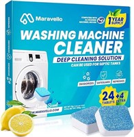 Washing Machine Cleaner Descaler Tablets: Maravell