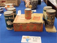 VINTAGE SNUFF CANS