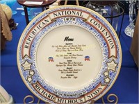 REPUBLICAN NATIONAL CONVENTION PLATE