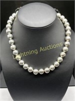 TAXCO STERLING SILVER BEAD NECKLACE