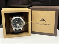 BLACK AND BLUE TOMMY BAHAMA WRISTWATCH