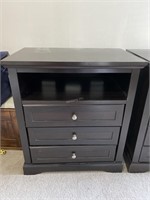 3-drawer dresser w/media shelf #1 FL