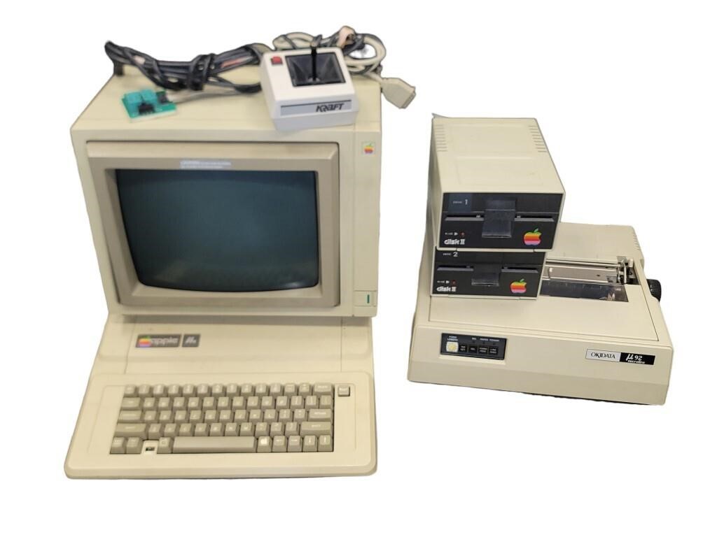 Apple IIe Computer & Components