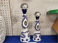 TWO TEQUILA CLASE AZUL BOTTLES