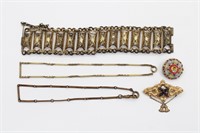Antique Ornate Jewelry Lot