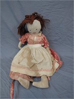 Vintage Handmade Cloth Doll