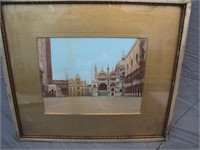 Framed Vintage Photo Of Piazza San Marco, Italy