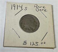 1914 S Buffalo Head Nickel