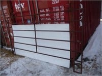 Steel panel/gate 112" x 60", 6 bar