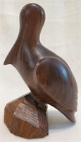 Polished Dark Brown Wood Pelican