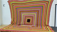 Awesome colorful huge comfy Quilt