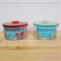 2 New Pioneer Woman Treat Containers