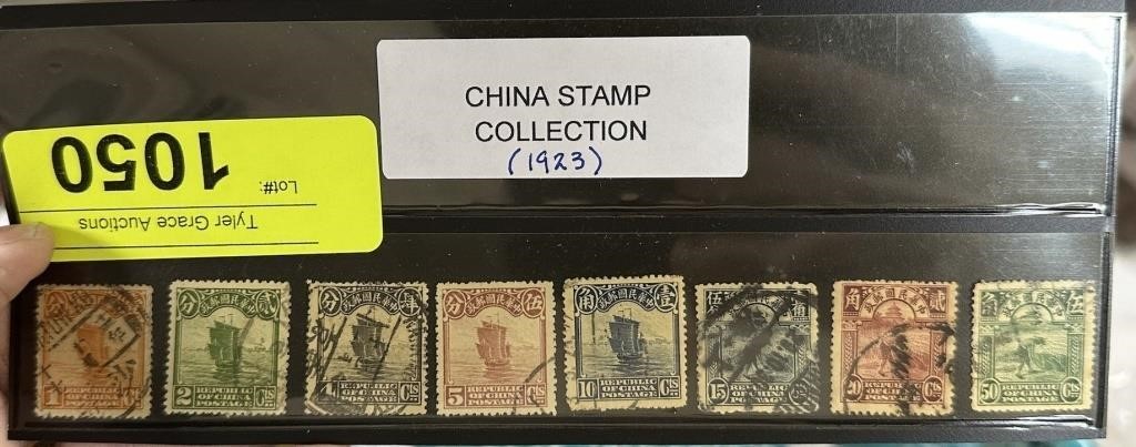 1923 CHINA STAMP COLLECTION VERY NICE