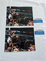 Lot of 2: Michael Jordan Signed Photos w/COA