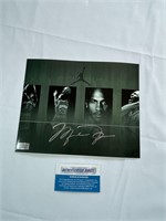 Michael Jordan Autographed Photograph With COA