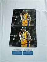 2 Kobe Bryant Autographed Photos w/COA