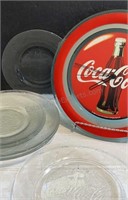 WALL CLOCK COCA COLA  BATTERY OPERATED  and COCA