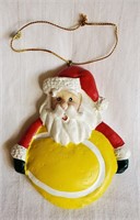Silvestri Santa with Tennis Ball Ornament