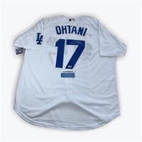 Shohei Ohtani Signed Dodgers Jersey With COA RARE!