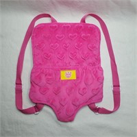 Build A Bear Pink Bear Carrier Backpack BAB