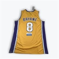 Kobe Bryant Signed Authentic Lakers #8 Jersey +COA
