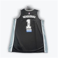 Victor Wembanyama Signed NBA Spurs Jersey w/COA