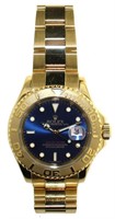 18kt Gold Rolex Oyster Perpetual YachtMaster Watch