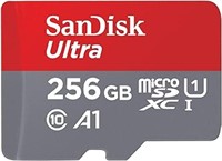 SanDisk 256GB Ultra MicroSDXC UHS-I Memory Card wi