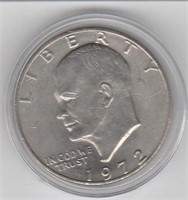 1972 P US Eisenhower Dollar Coin