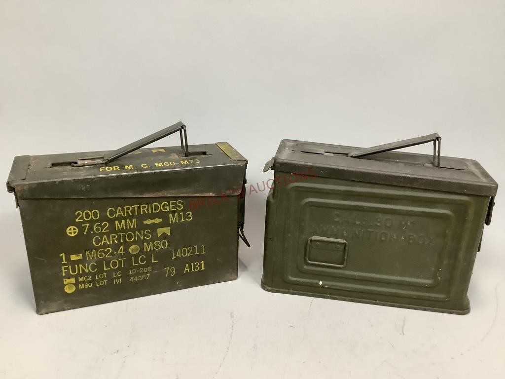Metal Military Ammo Boxes