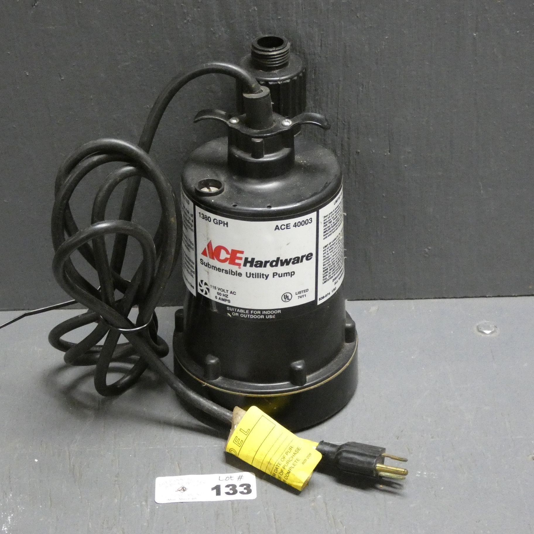 Ace Hardware Submersible Pump