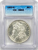 1900-O Morgan Silver Dollar MS-65