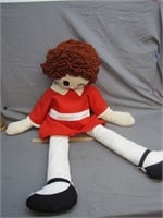 Vintage Annie Plush Doll