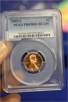 PCGS Graded 2005-S Lincoln Cent