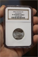 Ultra cameo silver quarter