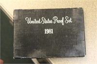 1981 US Coin Proof Set
