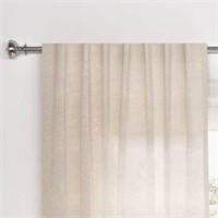 1pc Light Filtering Textural Boucle Curtain