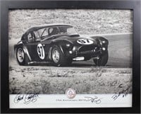 Autographed Murray & Cantwell Shelby Cobra Poster